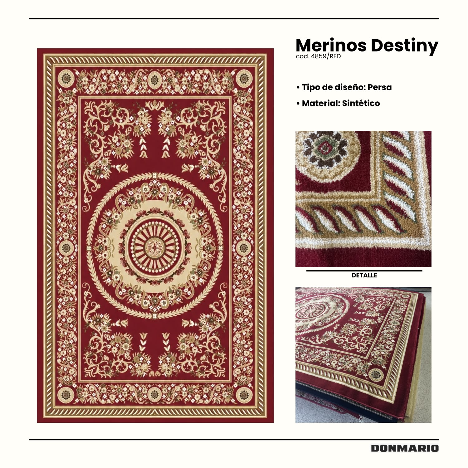 Alfombra Merinos Destiny / interior